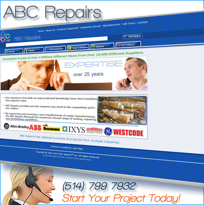 website designed for abc repairs